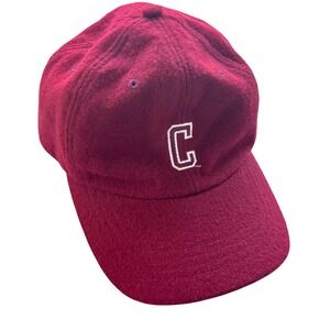 Vintage Mr Augis Sportswear Cougars Baseball Cap Red Wool Blend 7 5/8 Fitted